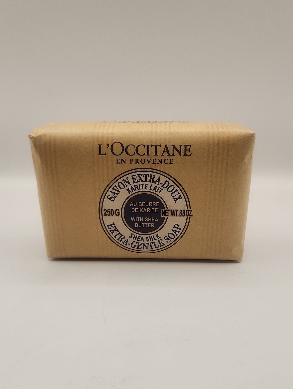NWT L’Occitane extra gentle soap shea milk 8.8 oz large bar